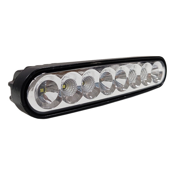 Faro Led Neblinero 8 Led 40w Rectangular 12/24v Auto Moto 