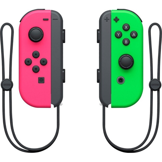 Controles Nintendo Switch Joycon Pink Green