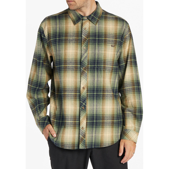 Camisa Billabong Hombre Coastline Verde