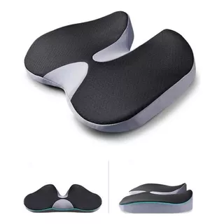 Almohada Cojin Asiento Ergonomico Memory Foam Coxis Ciatica