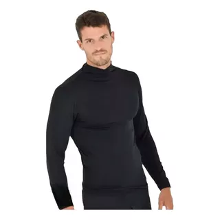 Media Polera Termica De Hombre Frizada Manga Larga Maxima 