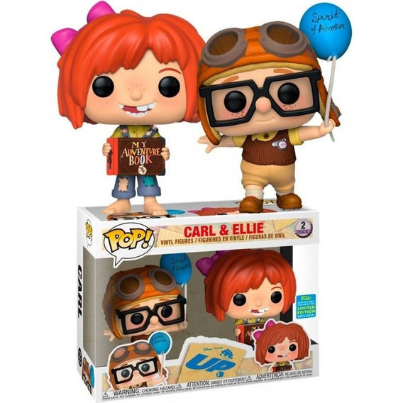 Figura de acción  Carl y Ellie 2019 Summer Convention Limeted Edition Exclusive de Funko Funko Pop!