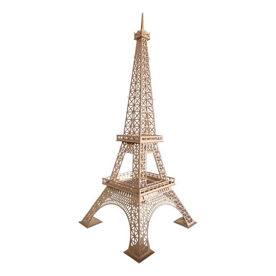 Torre Eiffel De 2 Metros De Mdf De 3mm Adorno Para Fiestas 