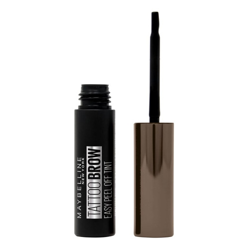 Maybelline tattoo brow easy peel off gel para cejas 20g color chocolate brown