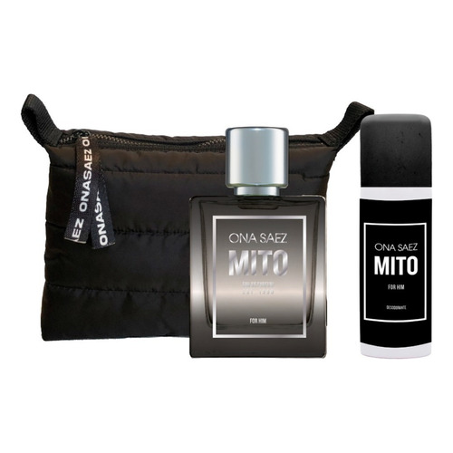 Perfume Ona Saenz Mito For Him Neceser Edp + Deo Volumen De La Unidad 100 Ml