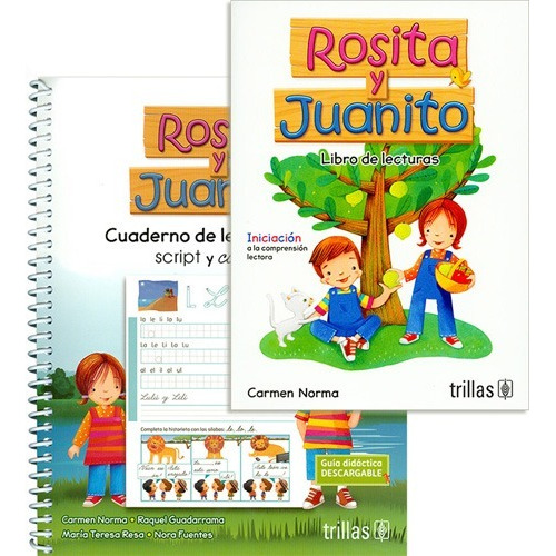 Rosita Y Juanito Libro De Lecturas Y Cuaderno De Lectoescrit