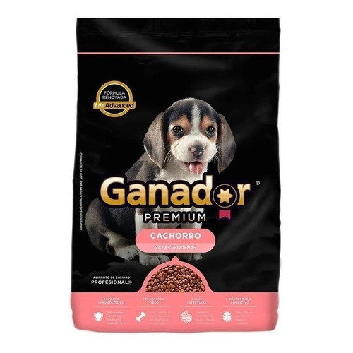 Alimento Ganador Premium Perro Cachorro Raza  Pequeña 2kg