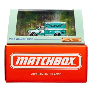 Matchbox Collectors 2019 Ram Ambulance | Red Line Club Rlc