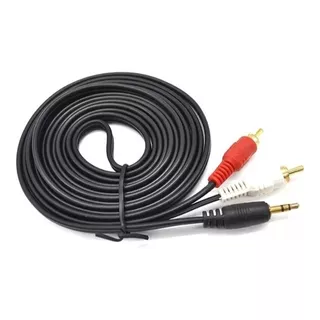 Cable Rca (av) A Plug Auxiliar 3.5mm De 1.5m Al Mayor