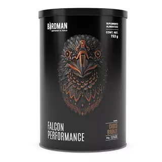 Suplemento En Polvo Birdman  Falcon Performance Proteínas Sabor Choco Bronze En Pote De 722g