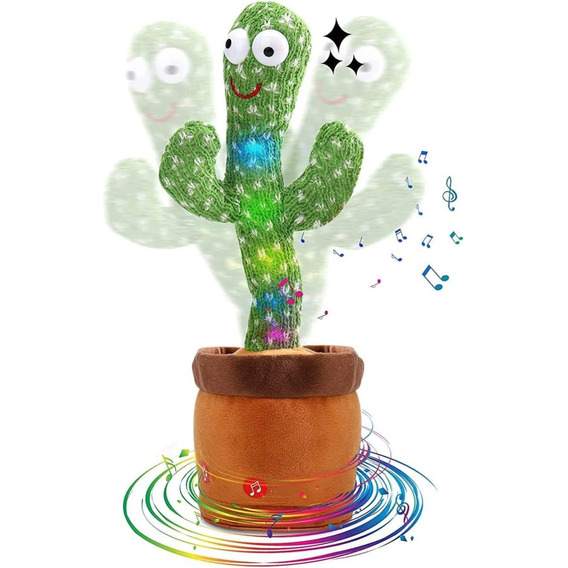 Cactus Bailarin Cactus Que Repite Lo Que Dices Juguete Niños