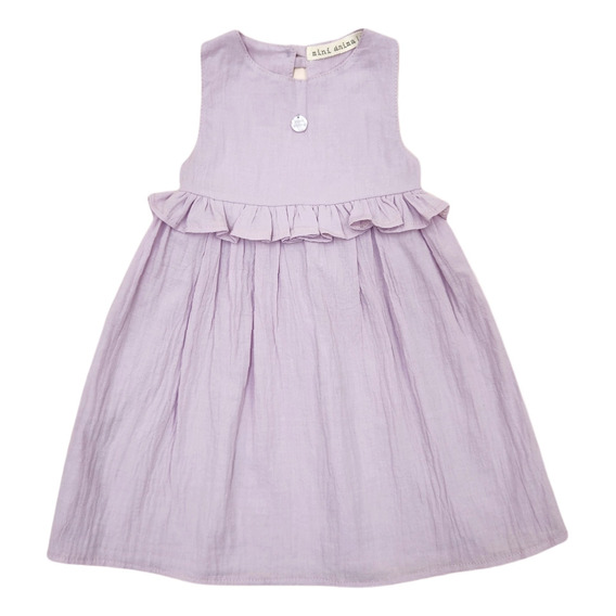 Vestido Gala Mini Anima Princesa Fiesta Bebe Kids Lila