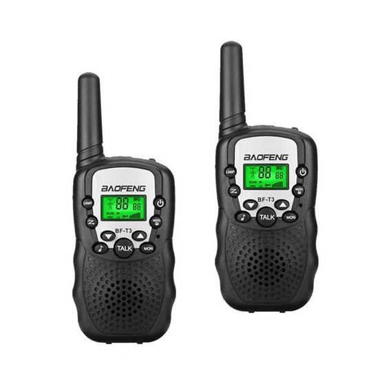 Walkie Talkie Uhf Handy X2 Baofeng Bf-t3 Radio 22 Canales