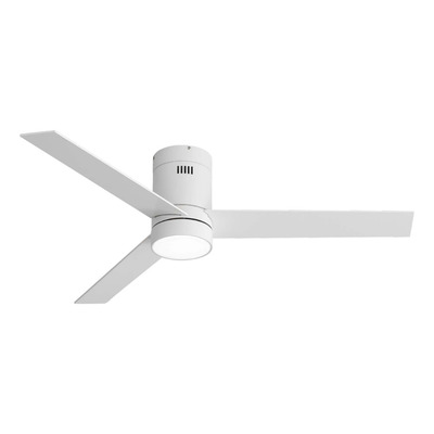 Ventilador De Techo Haiti Blanco Madera Windstyle Smart 1.32 M Blanco/ratán 3
