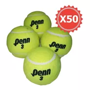 Pelota Tenis Penn Tournament X 50 Polvo Cemento All Court