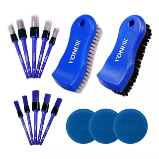 Kit Vonixx Escovas E Pinceis Interno E Externo + 3 Aplicador