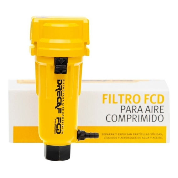 Filtro De Carbón Activado P/ Aire Comprimido Drecaf Fcd A30