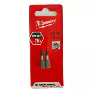 Bit Torx Tx10 X 25mm C/02 Pcs 4932352598 Milwaukee