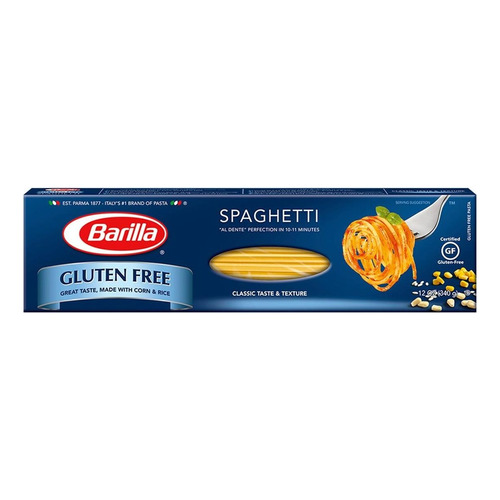 Pasta Barilla Gluten Free Spaghetti 340g