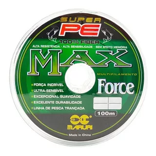 Linha Multifilamento Maruri Max Force 4x 100m 