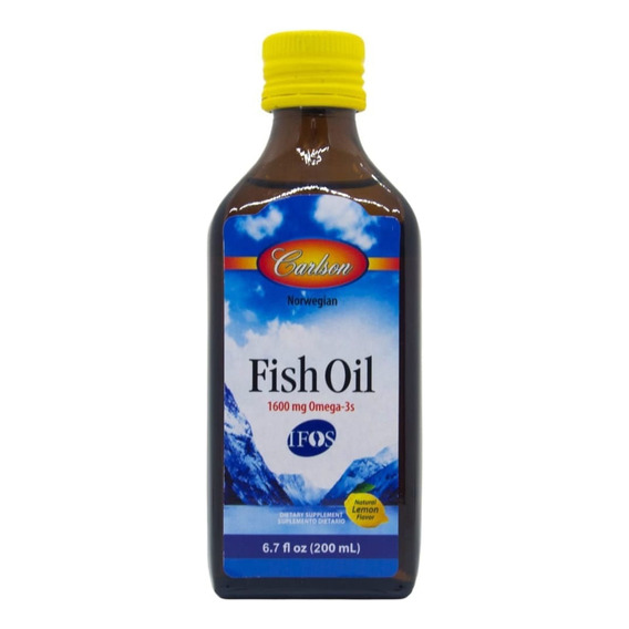 Omega 3 Fish Oil Carlson 1600mg X 200ml