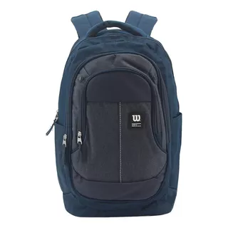 Mochila Wilson Urbana 65.11081 Color Azul Diseño Lisa 30l