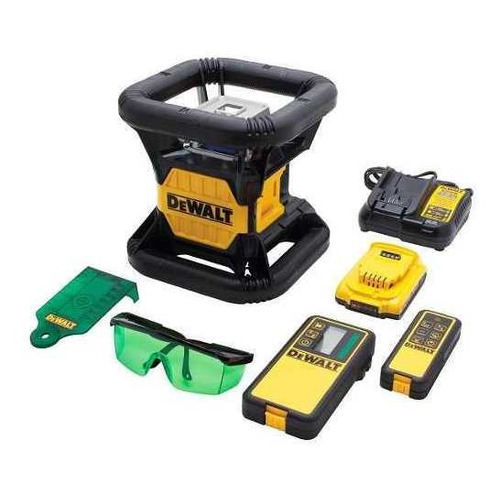 Nivel Láser Rotativo Luz Verde Uso Rudo 20v Dewalt Dw079LG