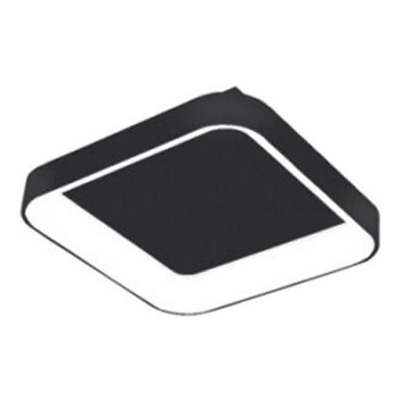 Plafon Aplique Amable L Negro Dimerizable Led Smart Cie 