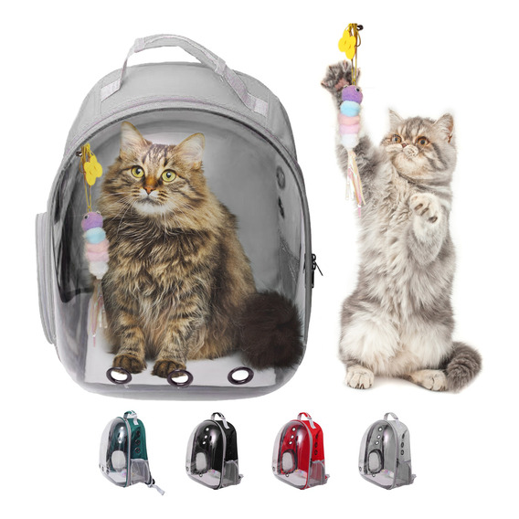 Mochila  Transportadora Back Pack Gato Perro Mascota Nube 