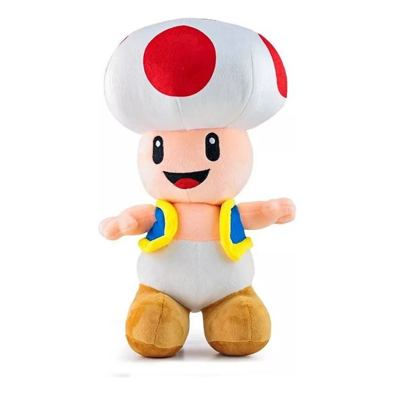 Peluche Toad Honguito Super Mario
