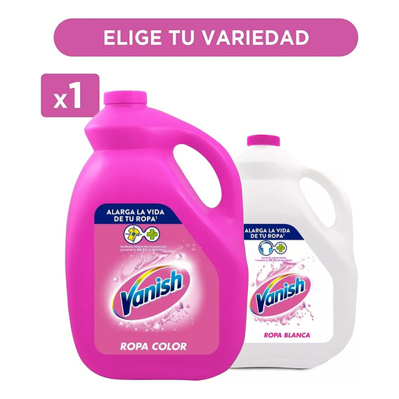 Vanish Quitamanchas Líquido Botella 3.8 L - Variedades