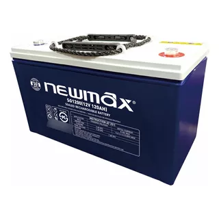 Batería Para Panel Solar Newmax Gel 12v 120ah, Made In Korea