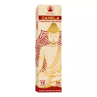 Vareta Vila Zen Fragrância Canela Em Caixa X 10 Unidades  20g