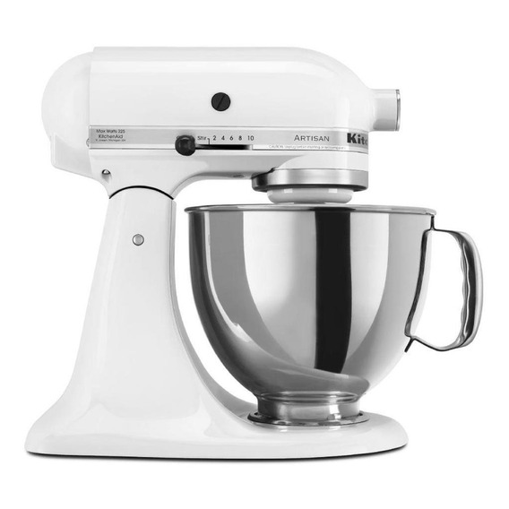 Batidora Kitchenaid 4,8 Lts Blanca Rksm150psrwh Color White Frecuencia 50 Hz x 60 Hz