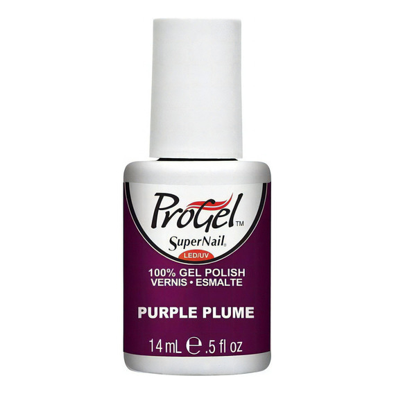 Esmalte Semipermanente Progel Purple Plume 14ml Supernail Color Violeta