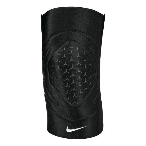 Rodillera De Compresión Cerrada Gym Crossfit Nike Pro Unisex Color Negro Talla M