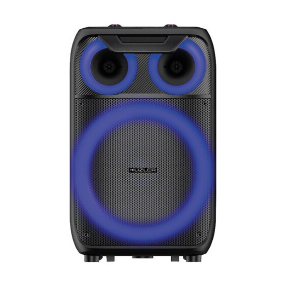 Parlante Karaoke Con Bluetooth, Led 800w Kuzler Erwin-101 Color Negro