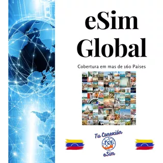 Chip Fisico / Esim Chip Virtual Linea Internacional Global
