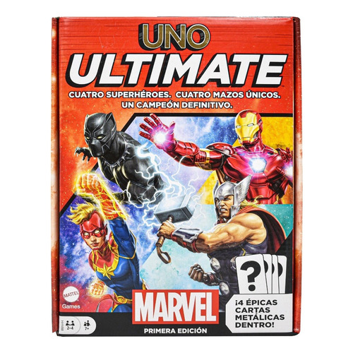 Marvel Uno Ultimate Primera Edicion Mattel