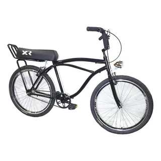 Bicicleta Aro 26 P/ Colocar Motor Banco De Mobilete Farol Cor Preto Tamanho Do Quadro 19