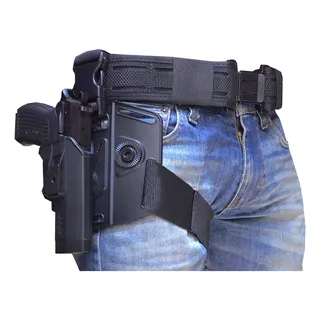 Kit Tactico Boer Pistolera Nivel 2 Bersa Tpr 9+base Low Ride