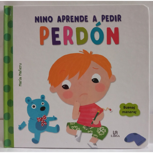 Nino Aprende A Pedir Perdon - Libro Infantil