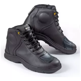 Botas Moto Solco City Black Ruta Viaje Motoscba 