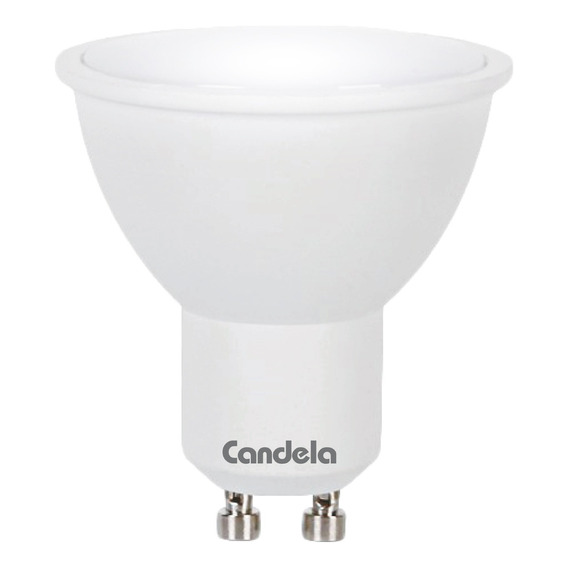 Lampara Foco Dicroica Dimerizable Candela Led 7w  - Pack X6