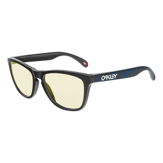 Gafas de sol Oakley Frogskins Matte Carbon Prizm Gaming, color negro