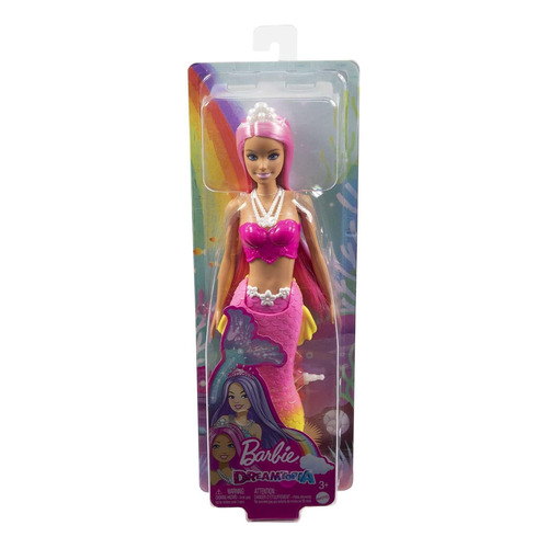 Muñeca Articulada Barbie Sirena Dreamtopia