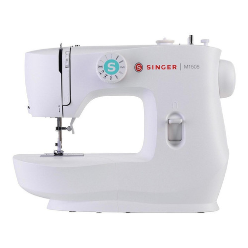 Máquina de coser Singer M1505 portable blanca 120V