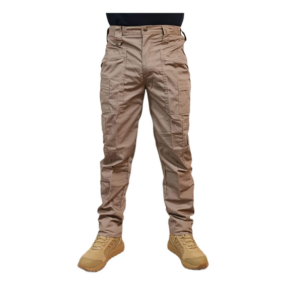 Pantalón Táctico Militar Aviador Color Caki Airsoft Policia