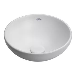 Ferrum Persis L17kf Color Branco Chica Bacha De Baño De Apoyar 320mm De Diámetro