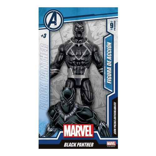 Muñeco Pantera Negra Articulado 23cm Marvel 54503